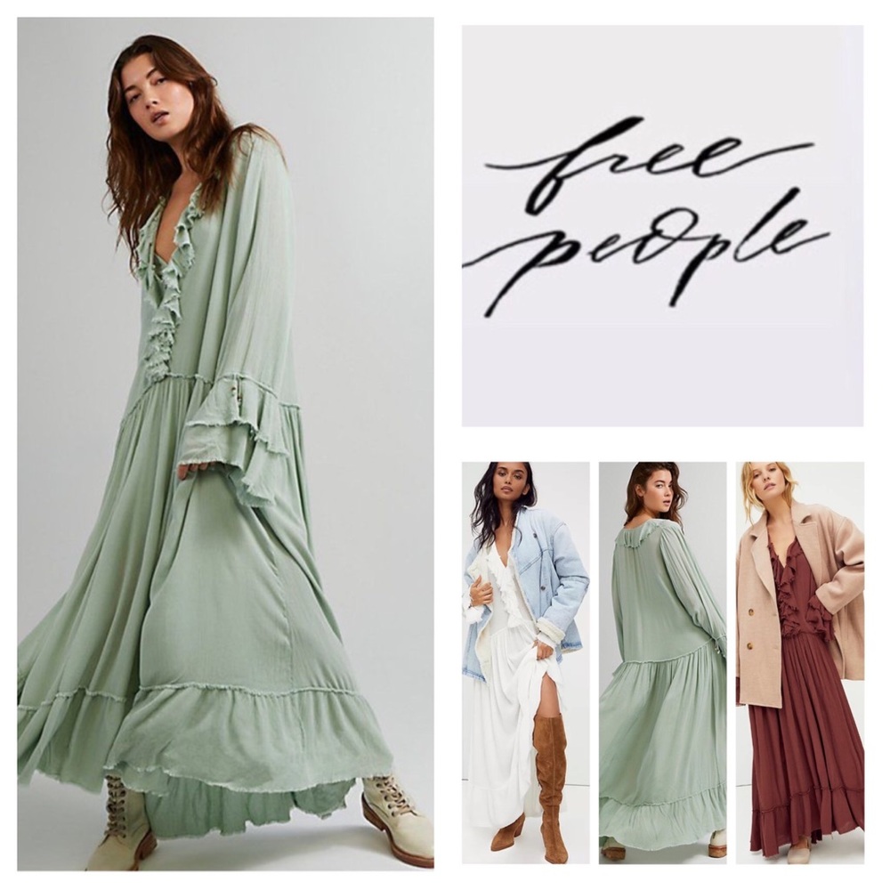Free People Sweet Darlin Maxi Dress.  NWT.